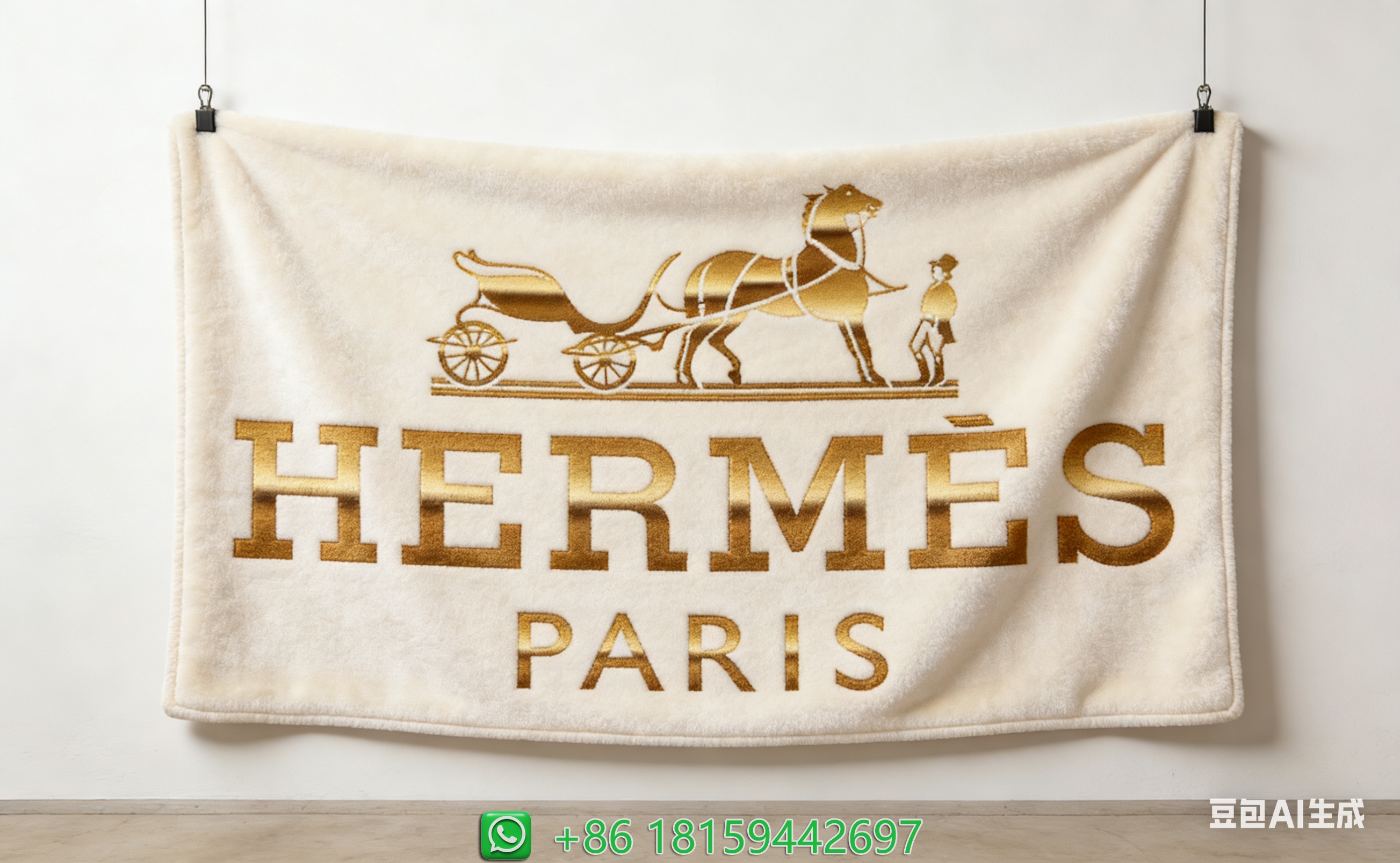 Hermes Throw Blankets